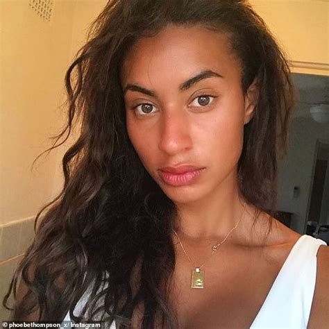 phoebe thompson nude|Love Island star Phoebe Thompson shares naked photo that .